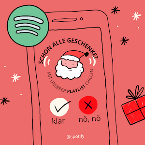 Spotify escolar | Weihnachtsliste